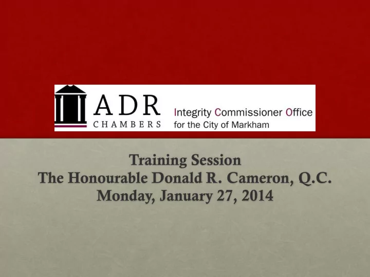 monday january 27 2014