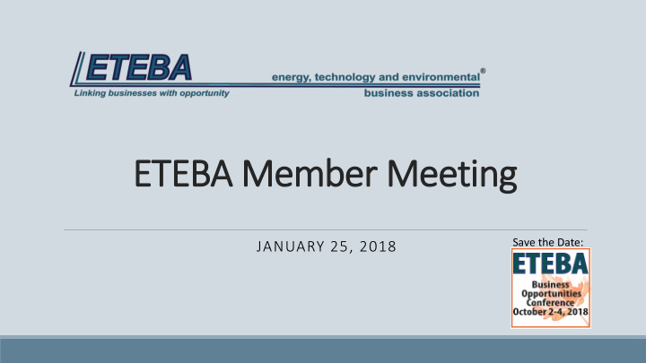 eteba member meeting