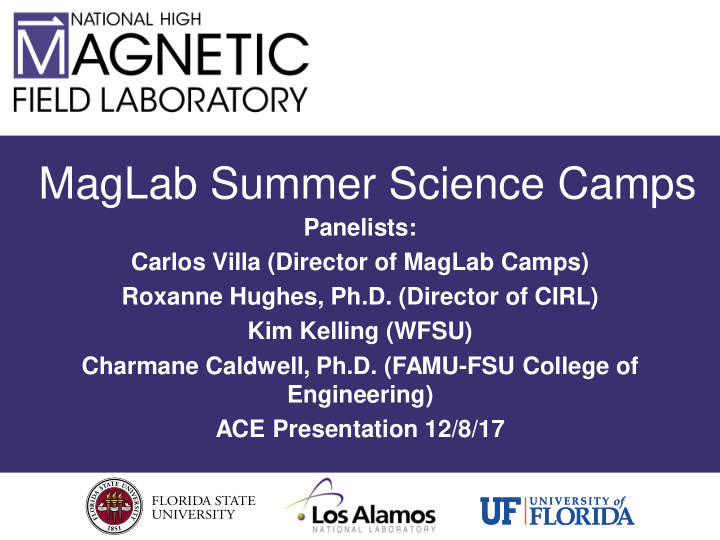 maglab summer science camps