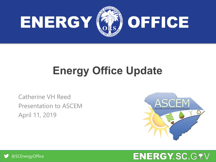 energy office update