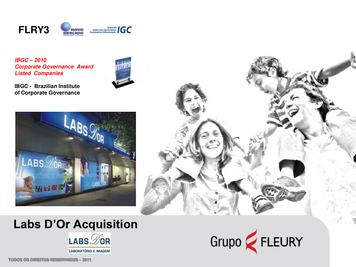 labs d or acquisition