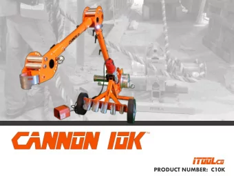 PRODUCT NUMBER:  C10K  CANNON 10K  Part Number: C10K  FASTER  Two pullers in one 5K / 10K with  a