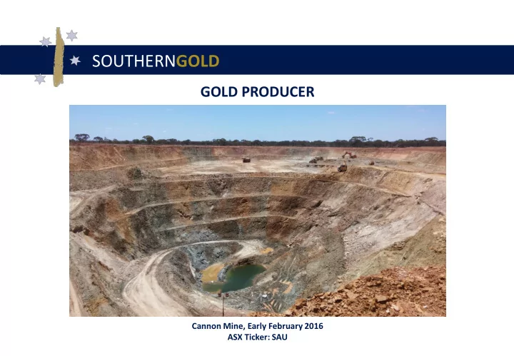 southern gold