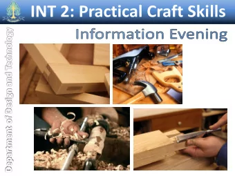 COURSE AIMS: This course:  fosters practical skills in the creation of artefacts  develops
