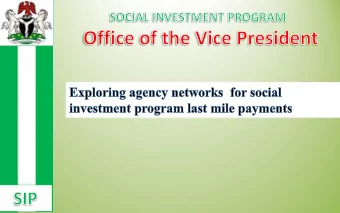 PROGRAM OVERVIEW  GEEPS  CCT  Government Enterprise  CONDITIONAL CASH TRANSFER  Empowerment