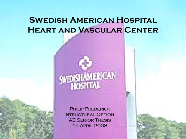 swedish american hospital heart and vascular center