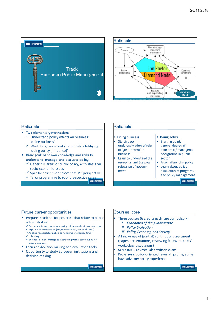 track european public management