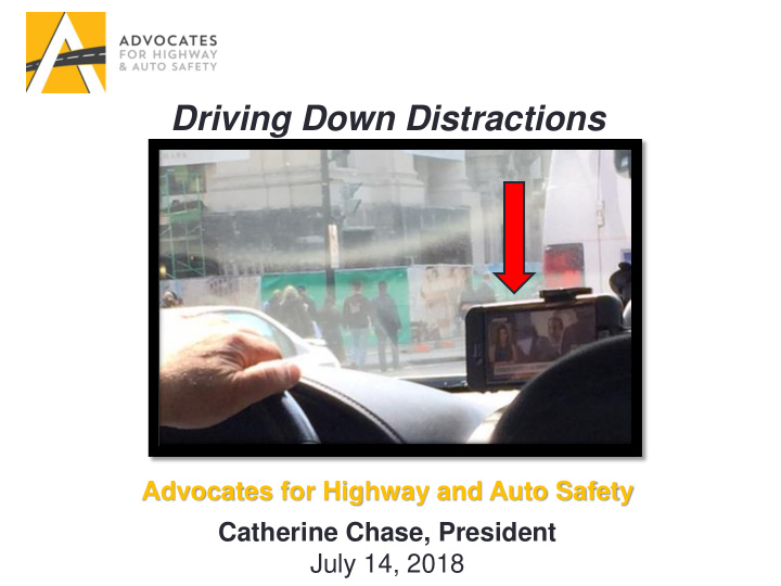 driving down distractions