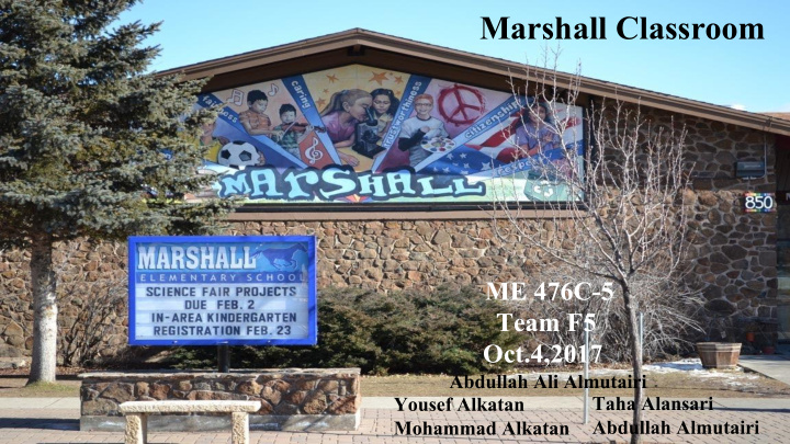 marshall classroom