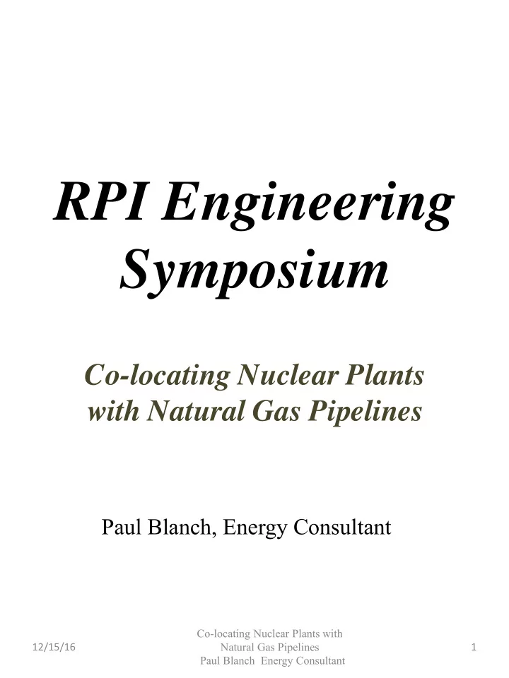 symposium