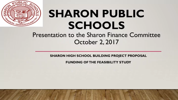 sharon public schools