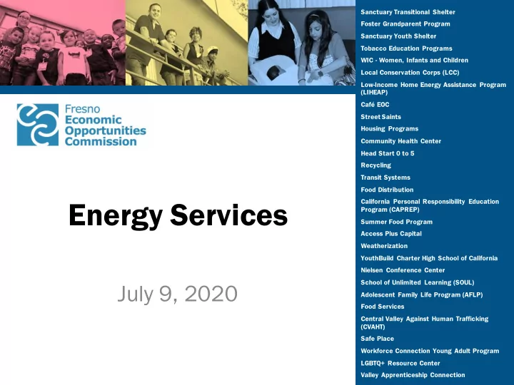 energy services