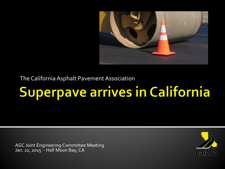 the california asphalt pavement association