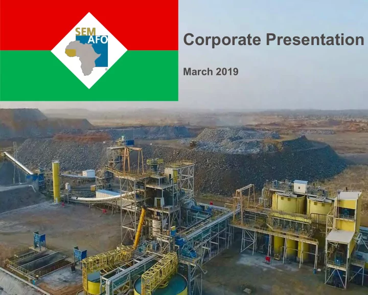 corporate presentation