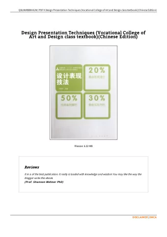 Design Presentation Techniques (Vocational College of  Design Presentation Techniques (Vocational