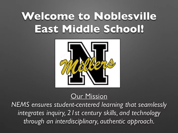 welcome to noblesville east middle school