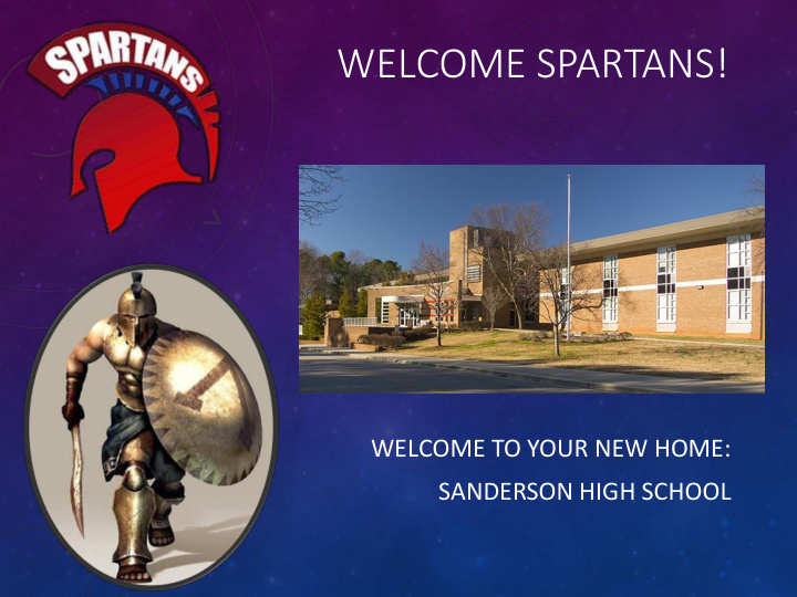 welcome spartans