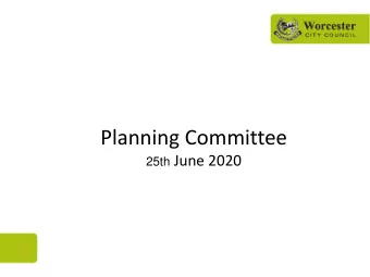 Planning Committee 25th June 2020  20/00144/FUL  24 Sebright Avenue  Conversion of existing