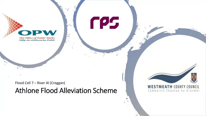 ath thlone flo lood all lleviation scheme environmental