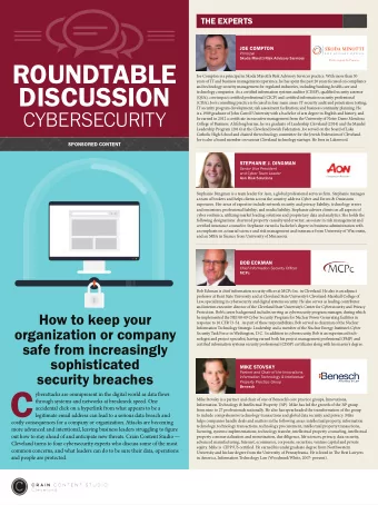 C  yberattacks are omnipresent in the digital world as data fmows  Mike Stovsky is a partner and