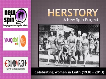 (developed in partnership  with Pilmeny Development  Project)  Intergenerational Cafe with