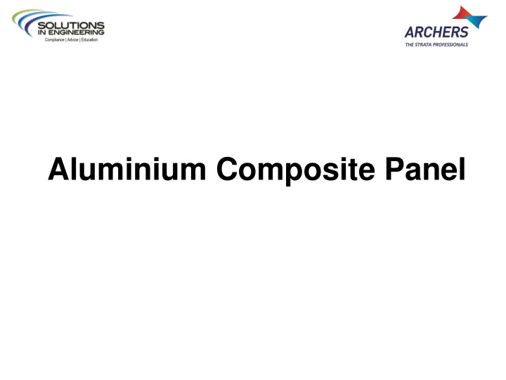 aluminium composite panel overview