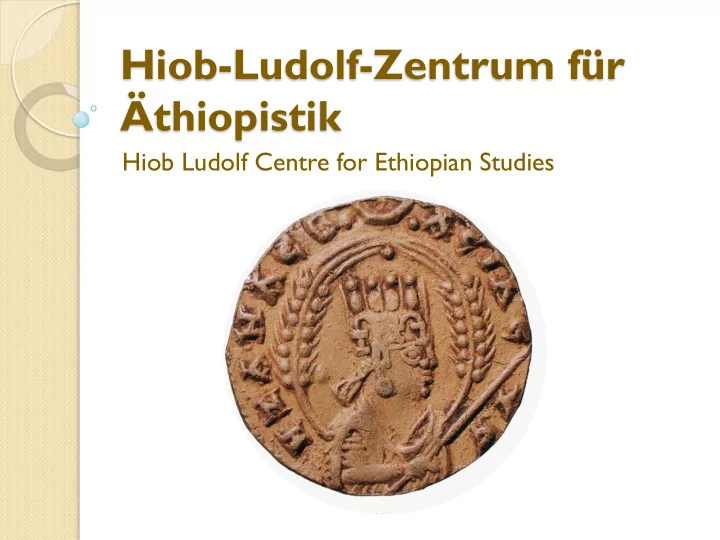 hiob ludolf zentrum f r thiopistik