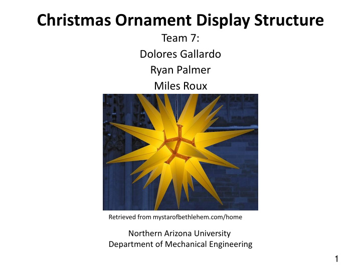 christmas ornament display structure