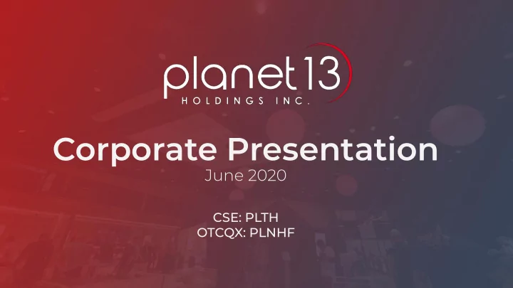 corporate presentation