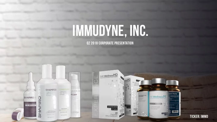 immudyne inc