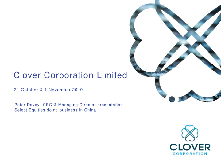 clover corporation limited
