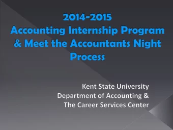 Soft Skills    Questions   To participate you must :    Be a Junior or Senior Accounting