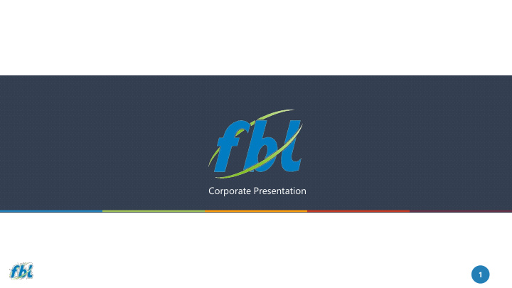 corporate presentation