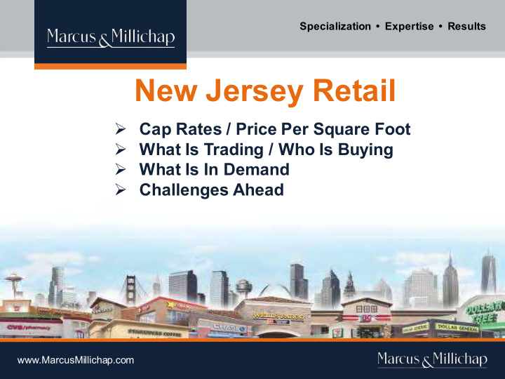 new jersey retail