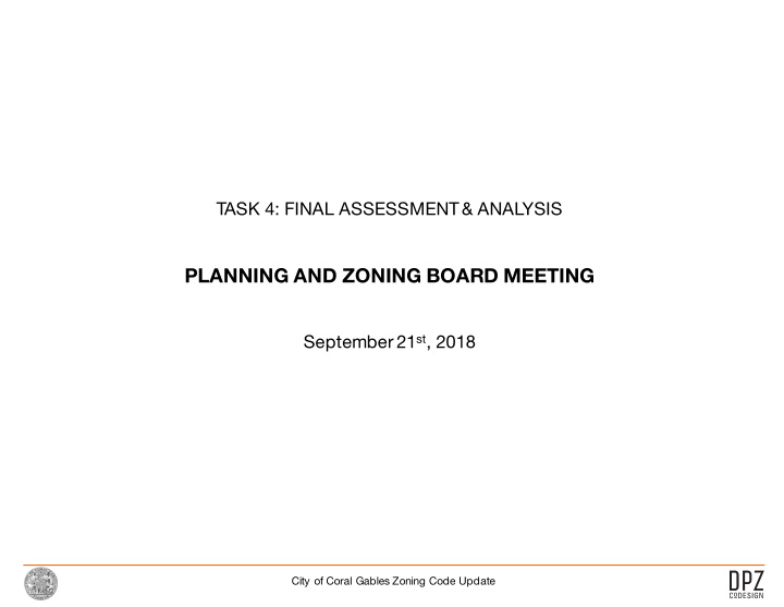 planning and zoning board meeting