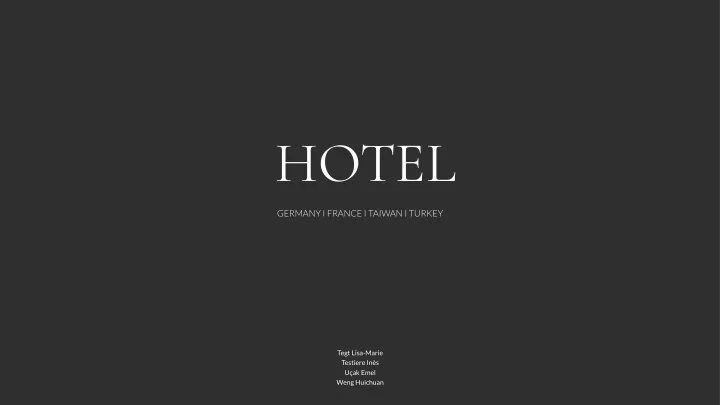 hotel