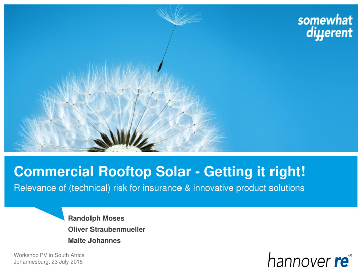 commercial rooftop solar getting it right