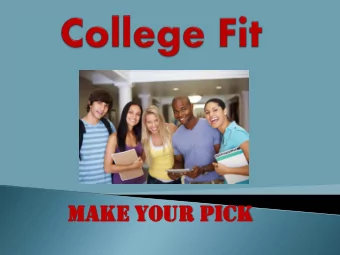 Ma  Make Your  r Pi  Pick  Good academic reputation (63.8%)  Graduates get good jobs (55.9)