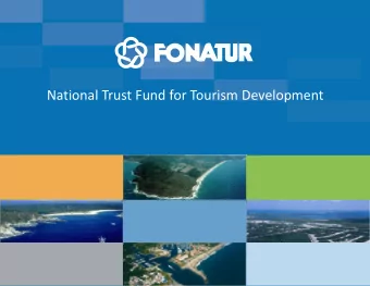 National Trust Fund for Tourism Development  Table of Contents  1.  Introduction - Economics in