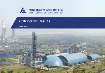 2016 Interim Results  August 2016  Important Disclaimer and Notice to Recipients  Institutional
