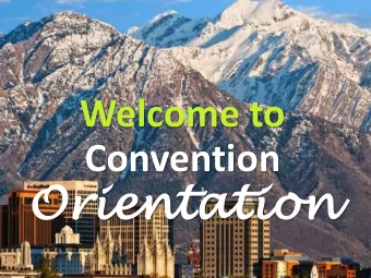 Or  Orient  ientati  ation  on  Awareness  Find a group of THREE PEOPLE  you do not know yet, and