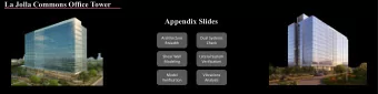 La Jolla Commons Office Tower  Appendix Slides  Architecture  Dual Systems  Breadth  Check  Shear