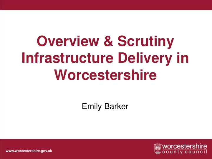 overview scrutiny
