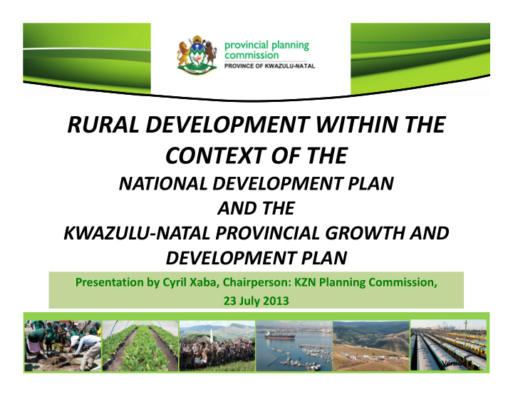 rural development within the context of the