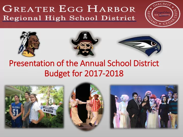 presentation of f th the annual sc school dis istrict