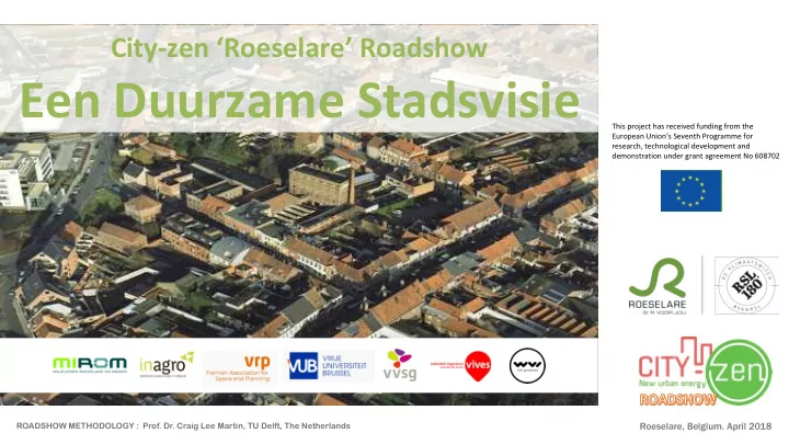 een duurzame stadsvisie