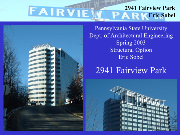 2941 fairview park 2941 fairview park eric sobel