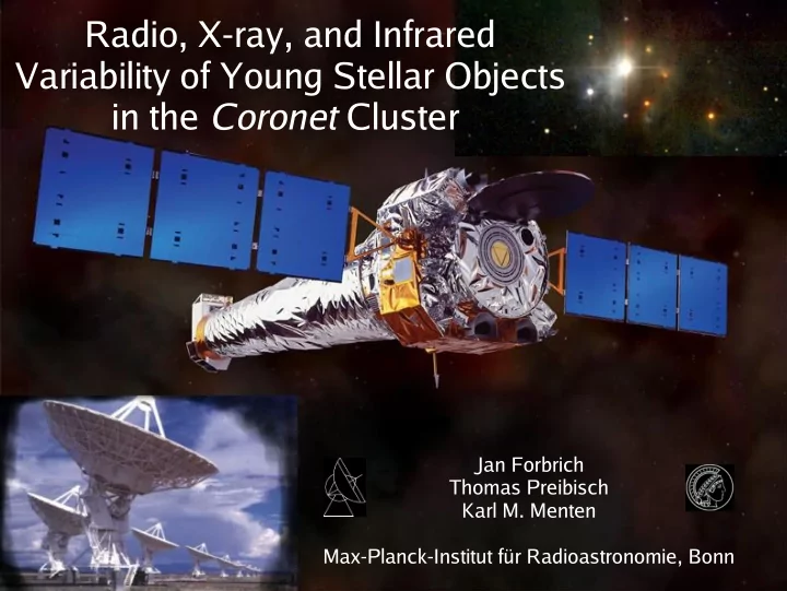 radio x ray and infrared variability of young stellar