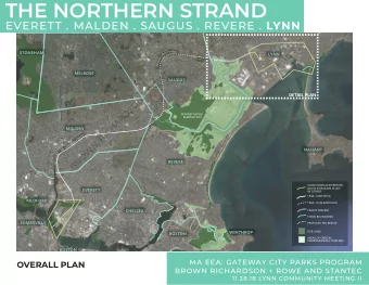 THE NORTHERN STRAND EVERETT . MALDEN . SAUGUS . REVERE . LYNN  STONEHAM  T  R  A  N D  S  N  LYNN