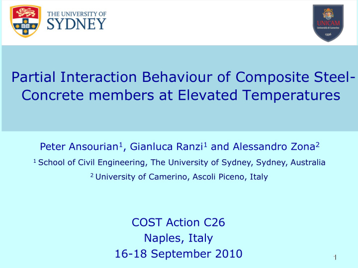 concrete members at elevated temperatures